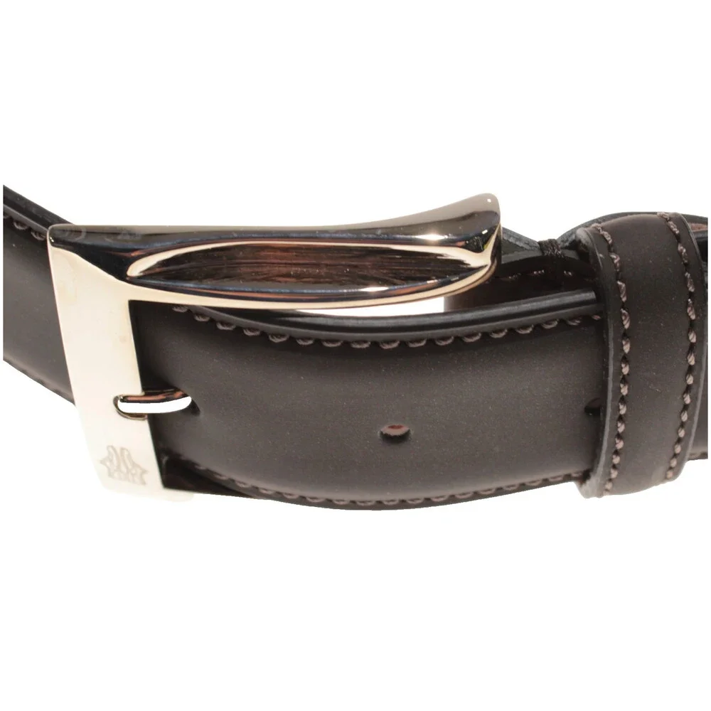 Di Bianco NWT Cut to Size Dress Belt In Solid Brown Leather One Size